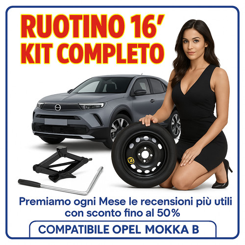 Ruotino scorta 4fori - di, misura