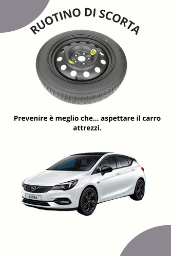 Ruotino scorta per opel - ruotino,