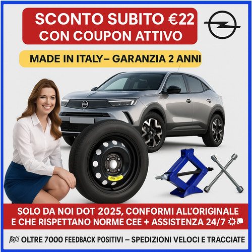 Kit ruotino scorta per - 💥, di