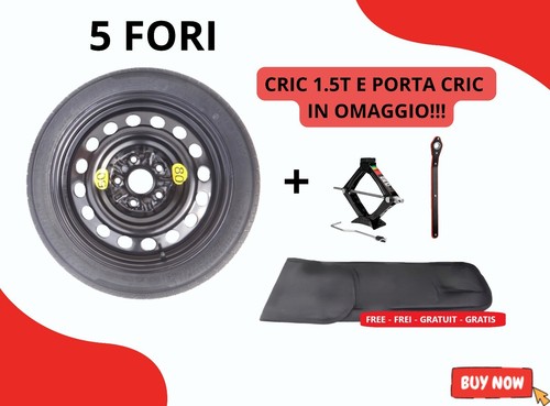 Ruotino scorta per opel - 19",