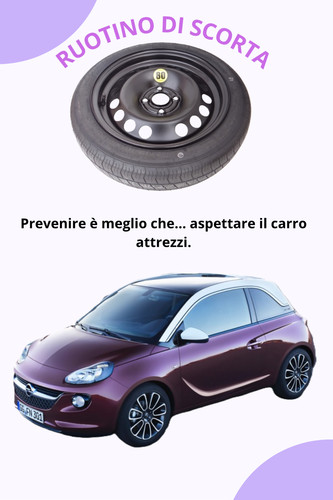 Ruotino scorta per opel - scorta, 16"