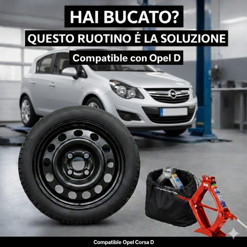 Ruotino scorta opel corsa e - scorta,