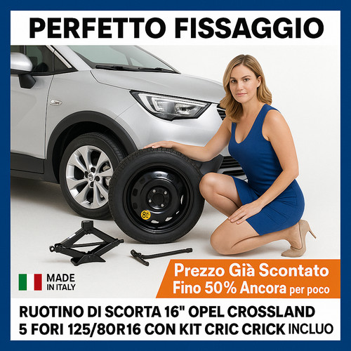 Ruotino scorta opel - ruotino, di